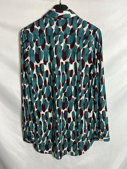 PAROLE. Blusa fluida estampada. TS