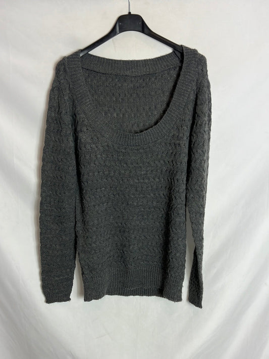 OTRAS. Jersey gris ochos TM