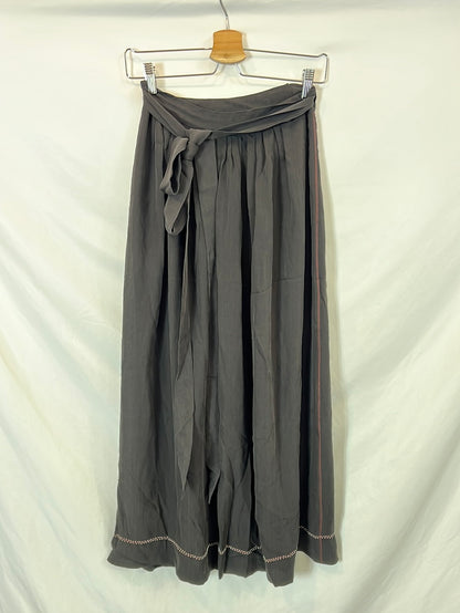 ISABEL MARANT. Long silk wrap skirt, size 38