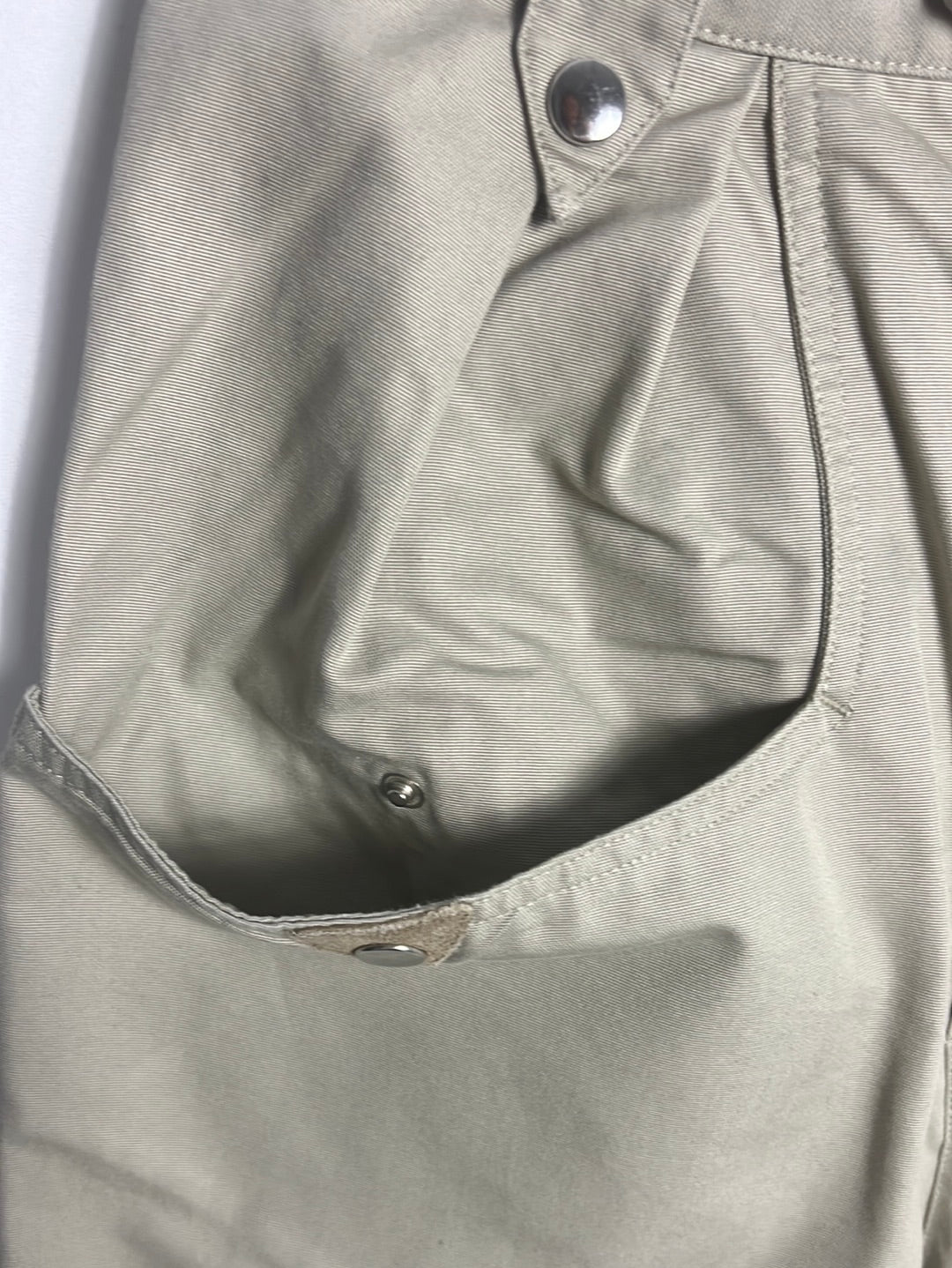 ISABEL MARANT ETOILE. Green trousers with stud details. Size 34