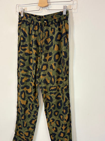 ZADIG & VOLTAIRE. Pantalón verde fluido camo