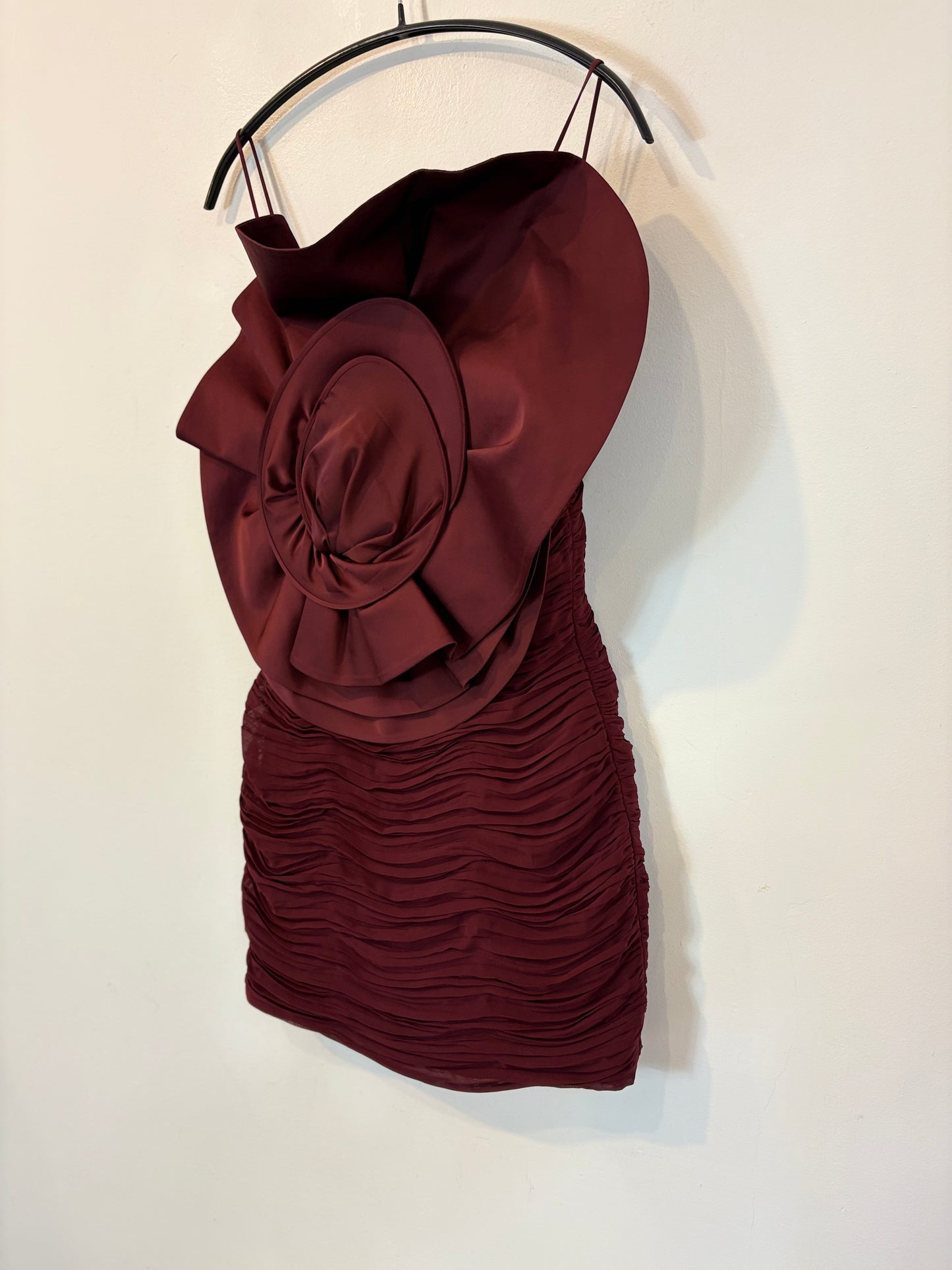 MAGDA BUTRYM x H&M. Mini vestido con maxiflor