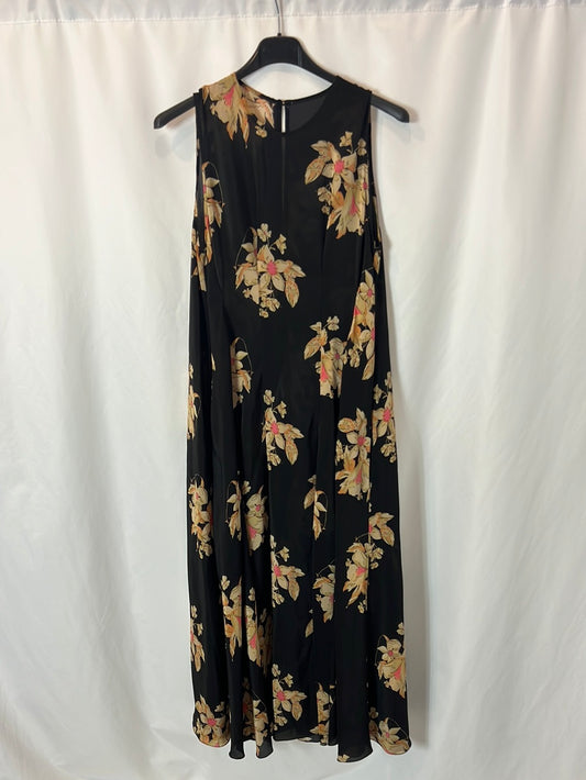 OTHERS. Printed silk midi dress. TS