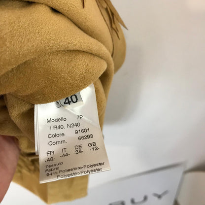 PLEIN SUD. Vestido corto flecos