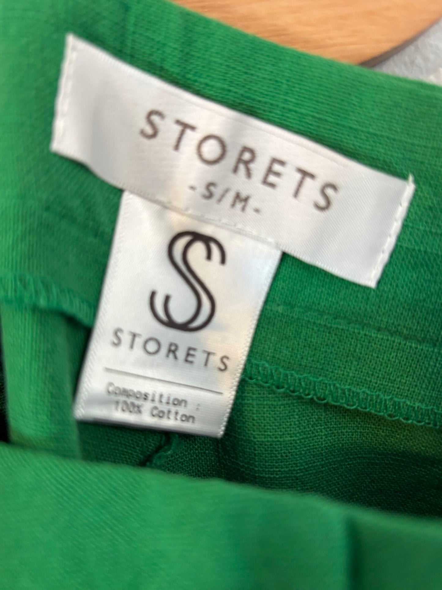 STORETS. Pantalón pinzas algodón