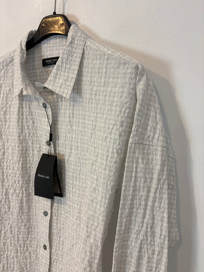MASSIMO DUTTI. Camisa textura tonos grises