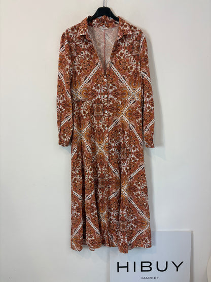 WHITE&amp;ONE. Tile flower kimono Tu(M)