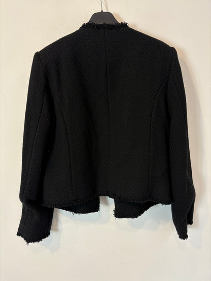 ZARA. Mustard textured back top. TS