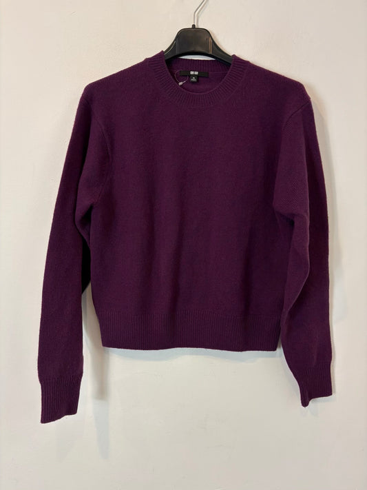 UNIQLO. Jersey lana cuello redondo