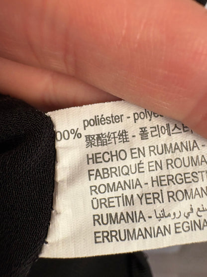 ZARA. Mustard textured back top. TS