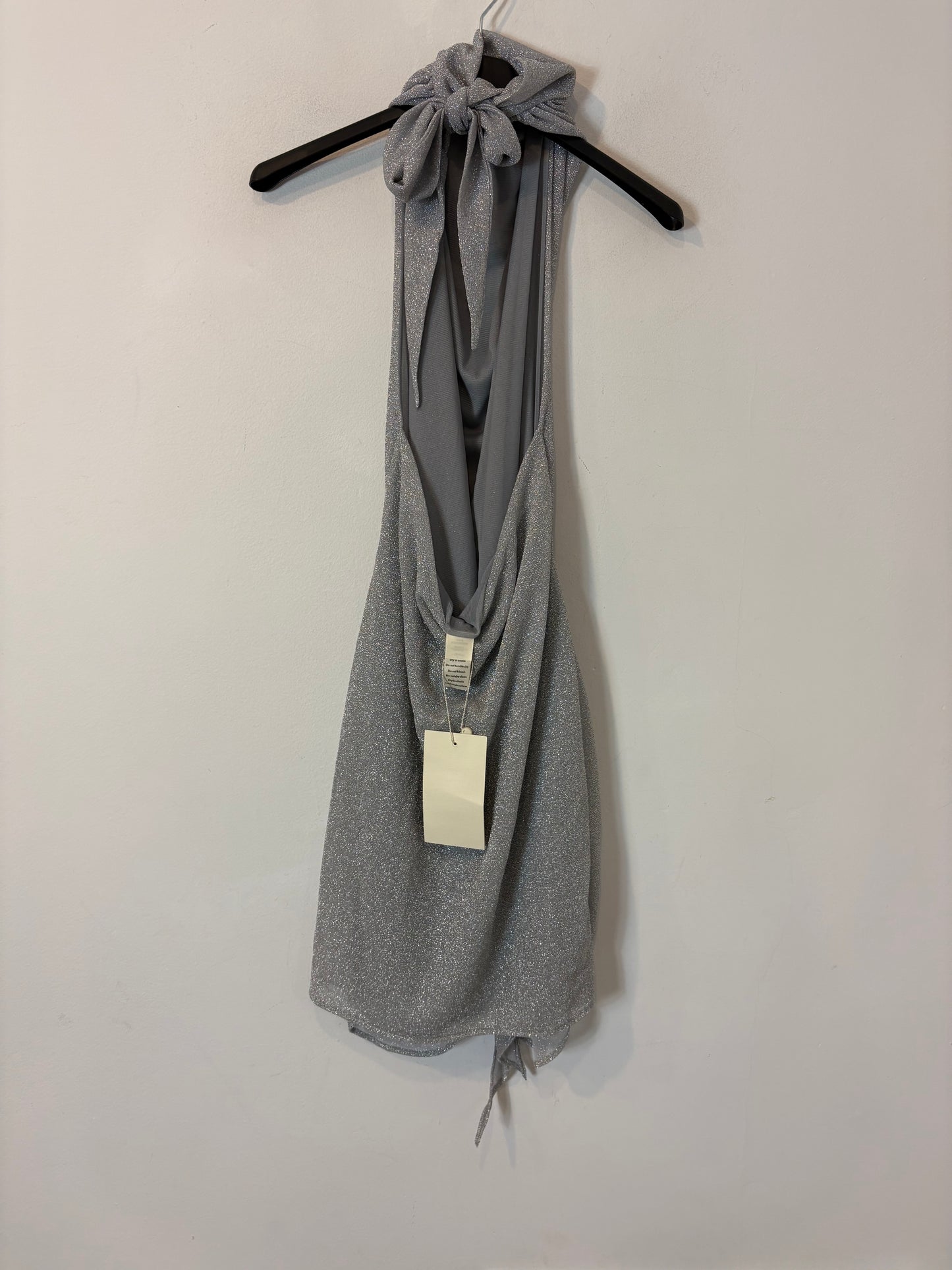 BAOBAB. Vestido corto al cuello purpurina