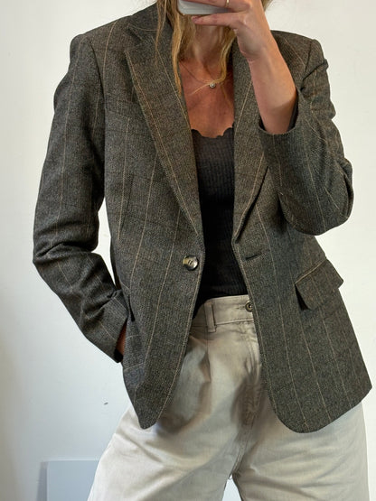 NÍCOLI. Blazer lana espiga