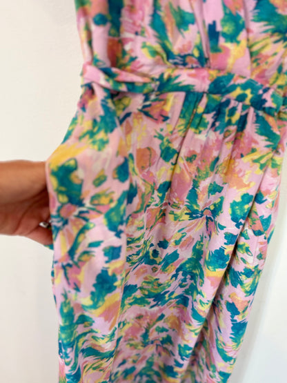 SUNCOO. Vestido largo estampado