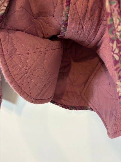 INTROPIA. Printed quilted jacket. Size XS