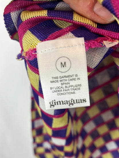 GIMAGUAS. Retro print top and skirt set. TS