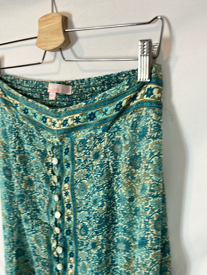 LETIZ. Falda midi flores TU(m)