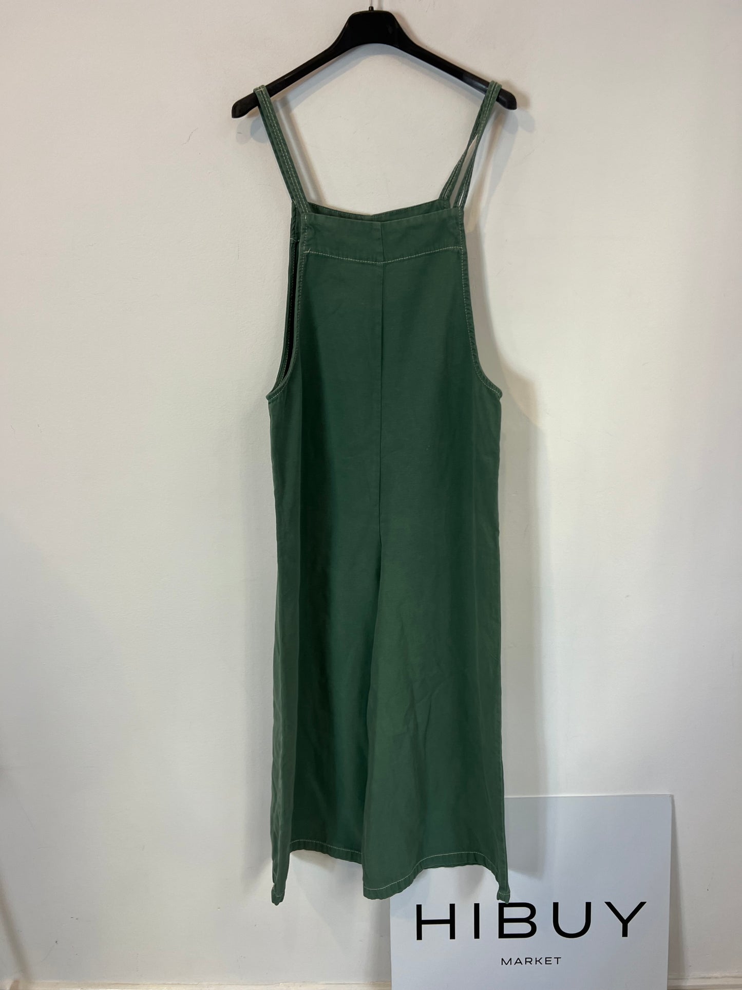 ZARA. Peto verde culotte costuras. T S