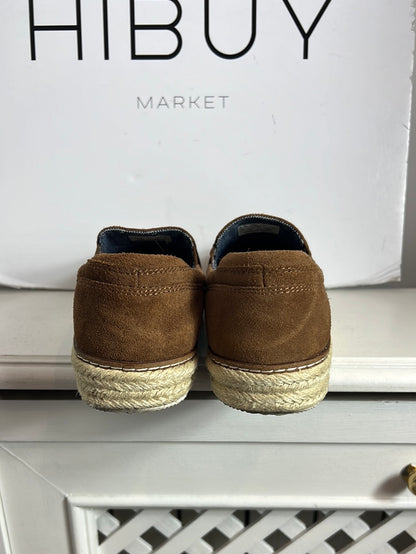 MASSIMO DUTTI. Zapatos piel esparto T.37