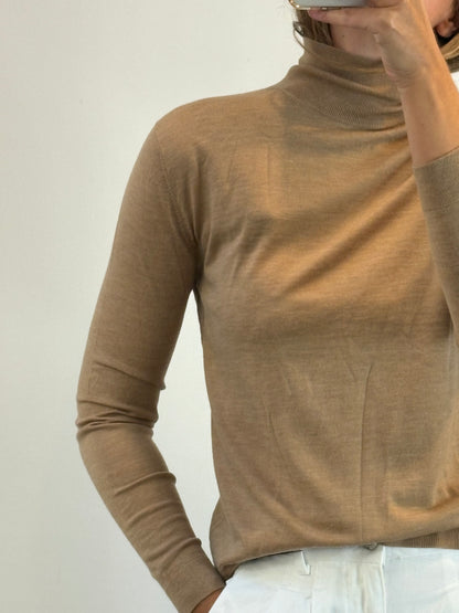 OTHERS. Long knit dress with neckline detail. TS