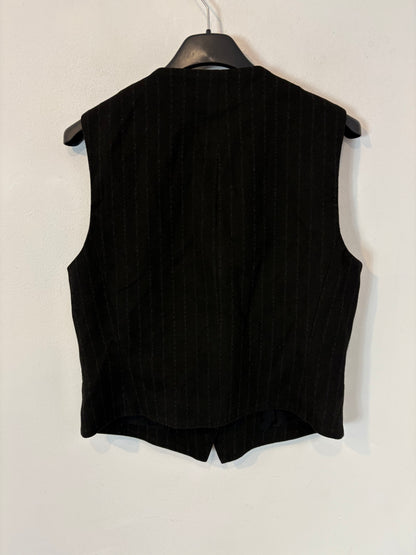 ZARA. Chaleco marengo raya