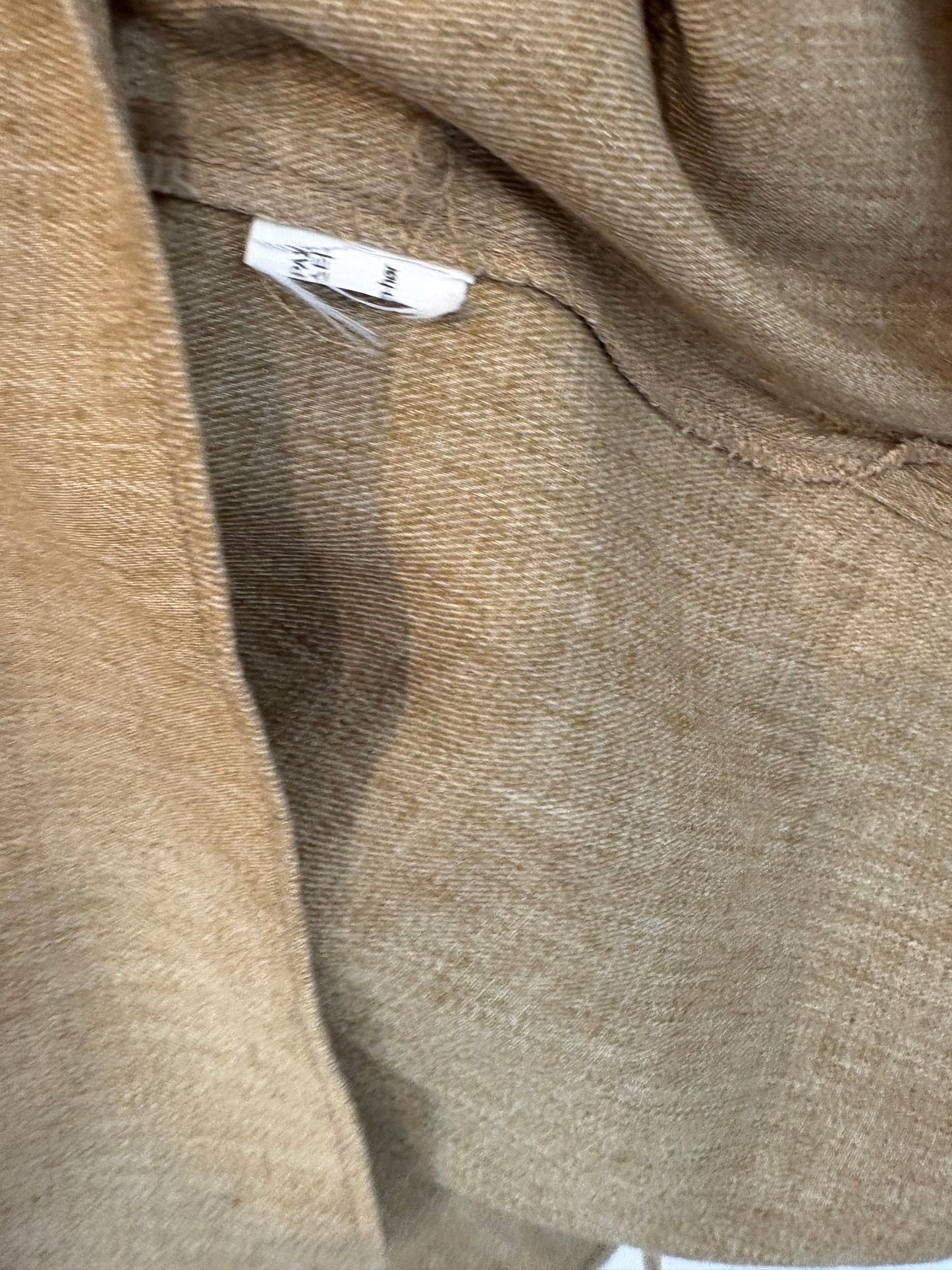 ZARA. Conjunto de lino marrón