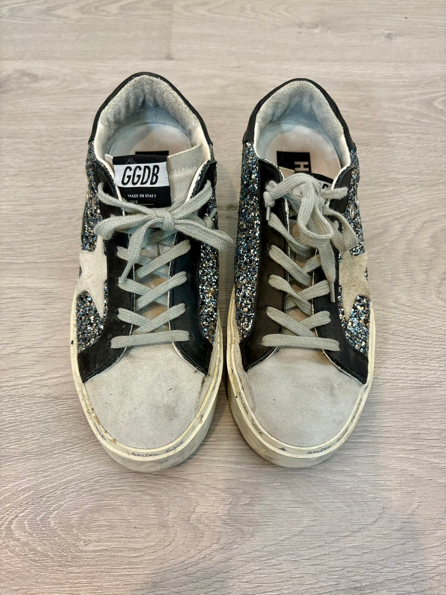 GOLDEN GOOSE. Zapatillas glitter Limited Edition. T 39