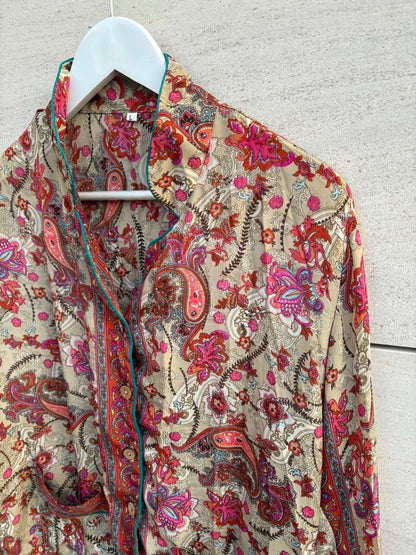 Conjunto fluido pijamero estampado
