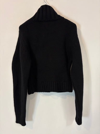 OTHERS. Long knit dress with neckline detail. TS