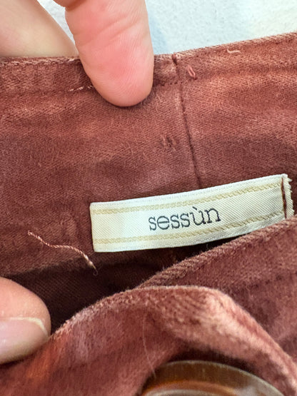 ZARA. Black stretch knit top. TL