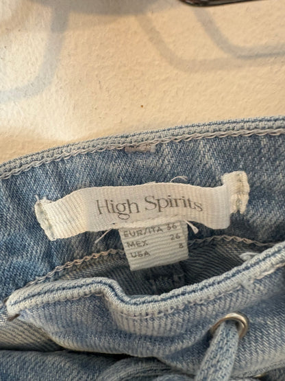 HIGH SPIRITS. Denim flare claro
