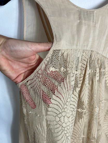 FORTE FORTE. Tan double-textured top. Size 1(S)