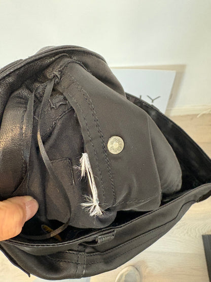 POLO RALPH LAUREN. Pantalón piel negro