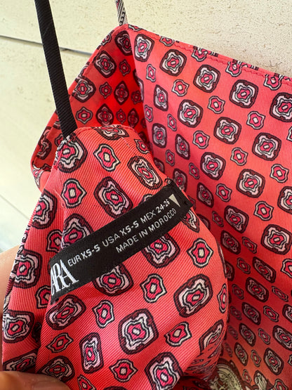 ZARA. Top efecto pañuelo. T S