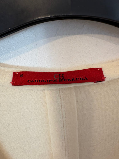 CAROLINA HERRERA. Top en crudo lana