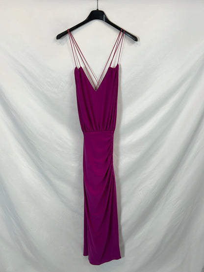 VANDERWILDE. Bougainvillea Long Dress Size 36