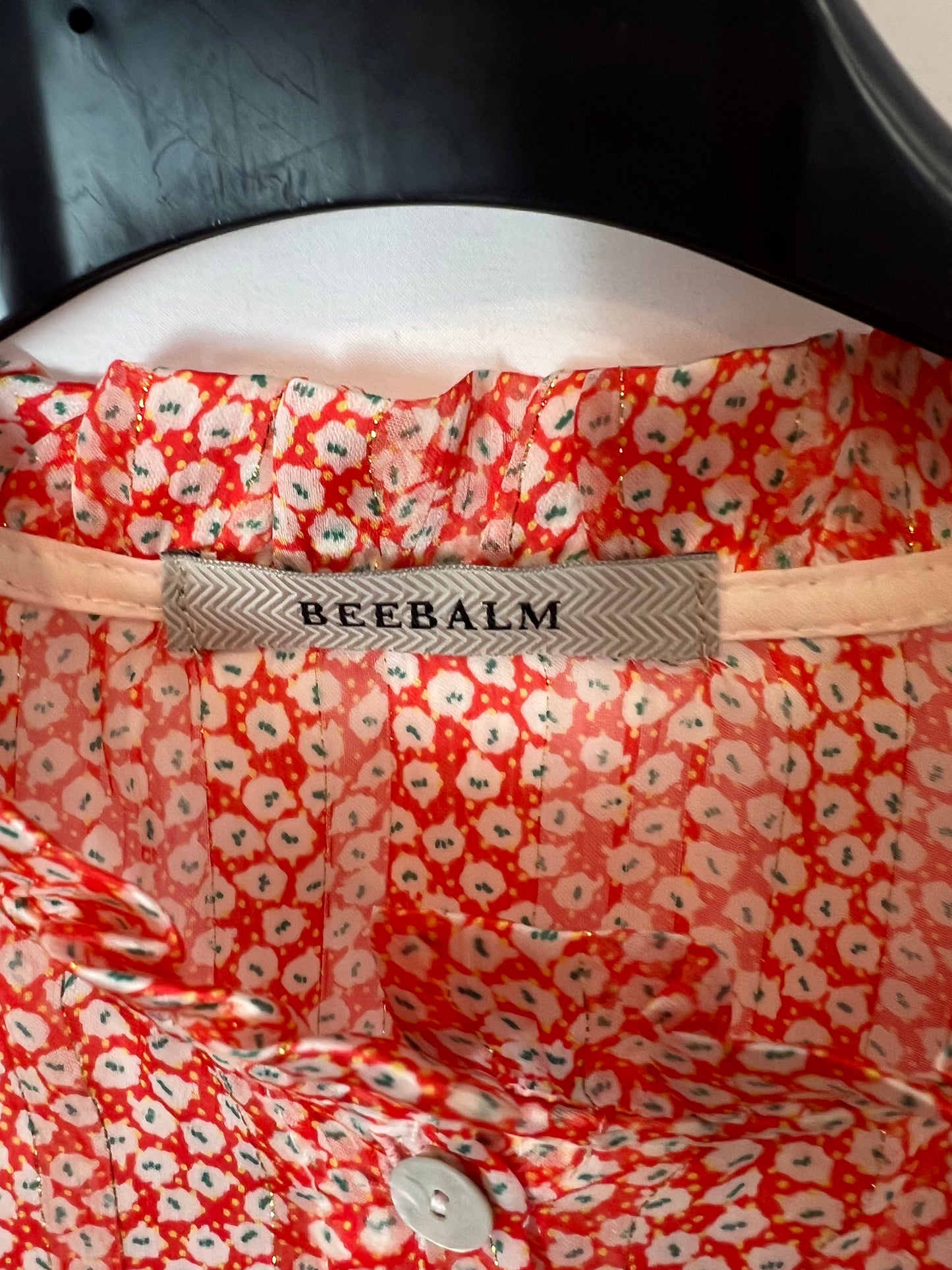 BEEBALM. Blusa estampada hilos brillo. T 1 (S)