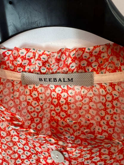 BEEBALM. Blusa estampada hilos brillo. T 1 (S)