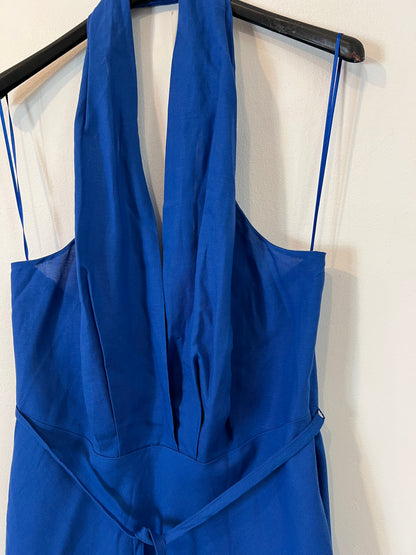ZARA. Blue neckline Tm