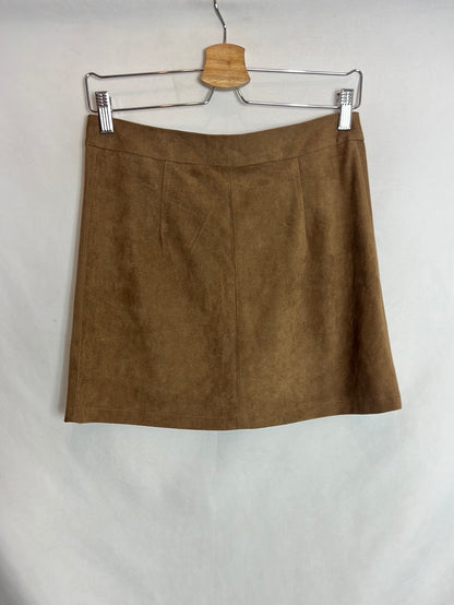 OTRAS. Falda antelina botones T.u(s)