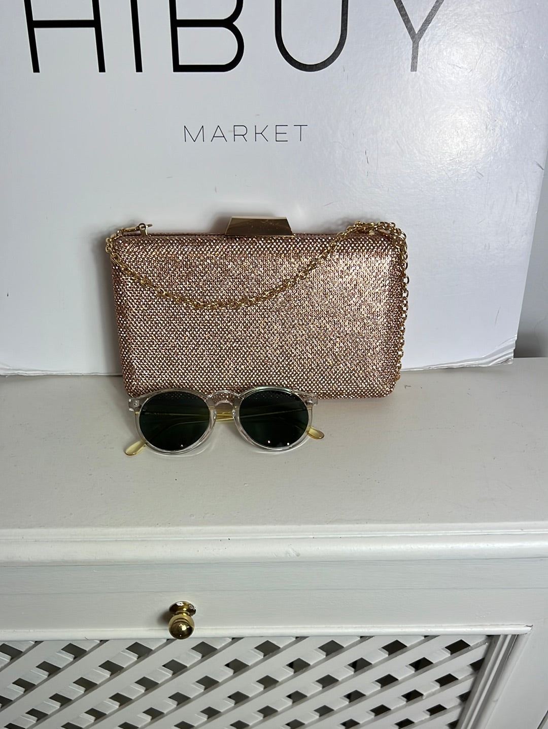 OTRAS. Bolso rígido pedreria