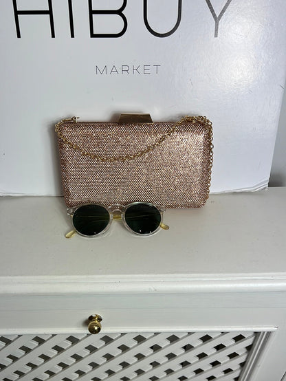 OTRAS. Bolso rígido pedreria