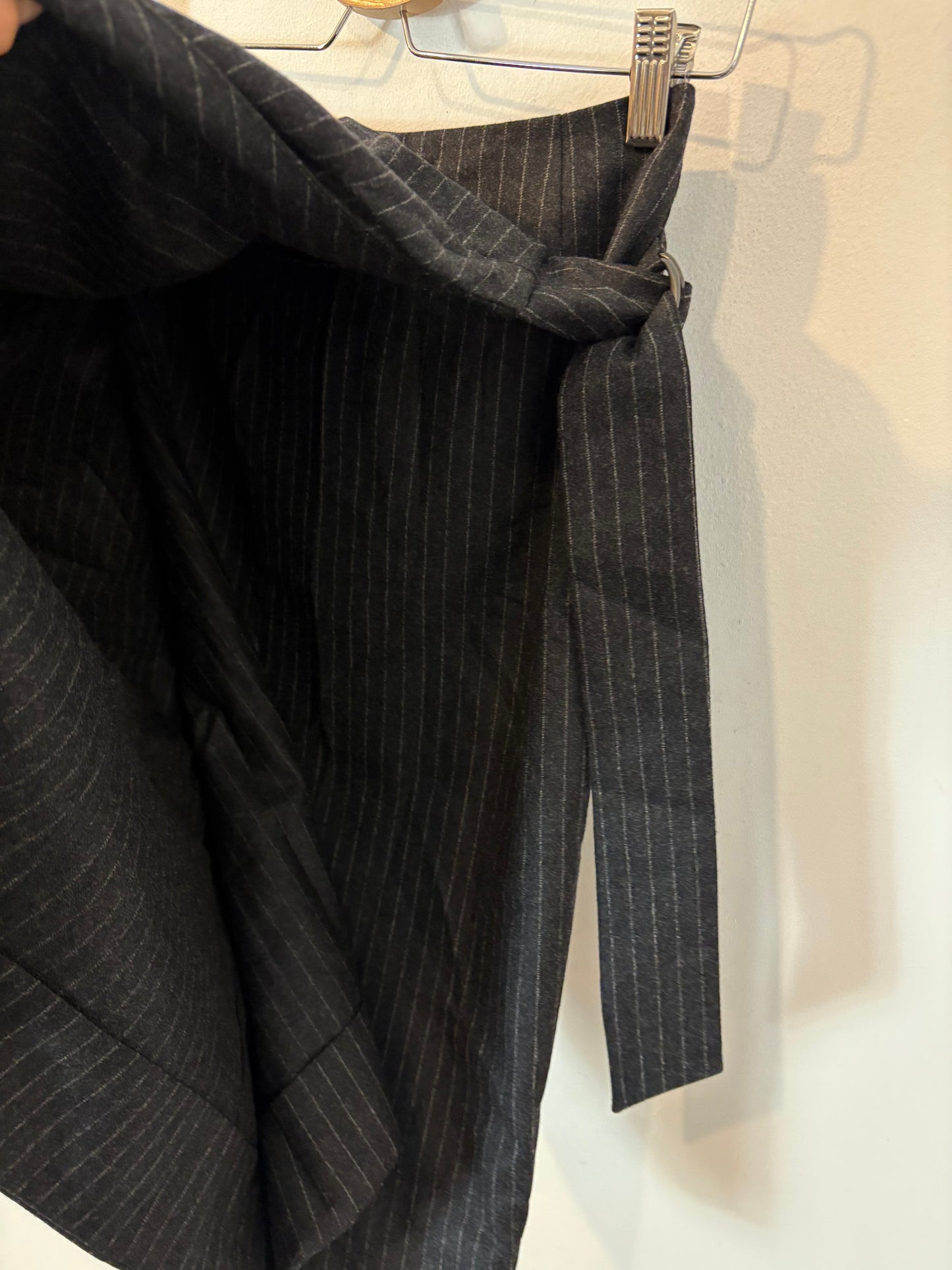 ISABEL MARANT. Falda marengo cruzada