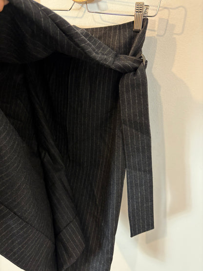 ISABEL MARANT. Falda marengo cruzada