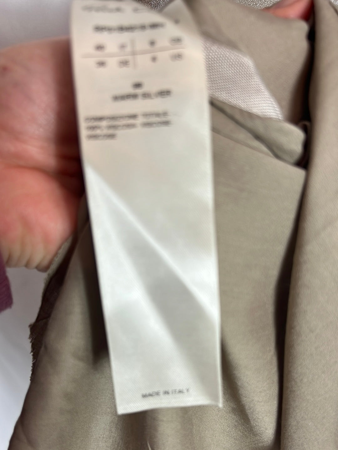 RICK OWENS. Top textura dorado. T S