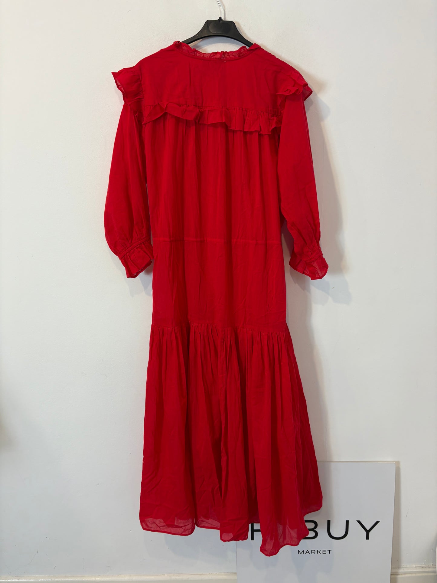 SOPHIE&LUCIE. Vestido rojo bordado