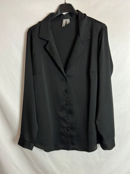 ASOS. Flowy black blouse. Size 38