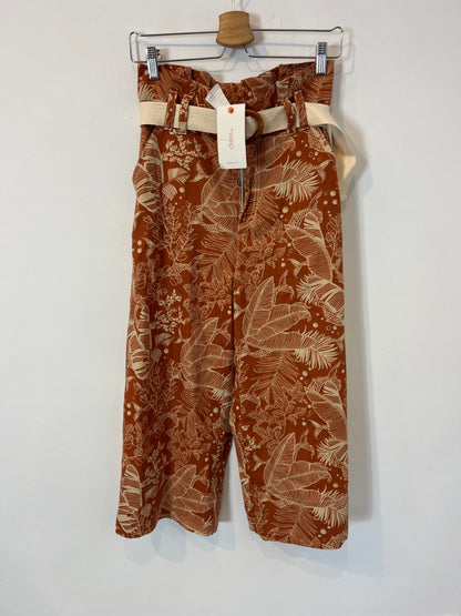 DRESS TO. Total look caldero estampado con lino. T S