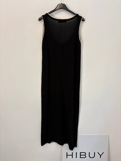 AMEÉ. Sleeveless fringed sweater S.(s)