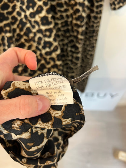 LOAVIES. Vestido midi anima print T.s