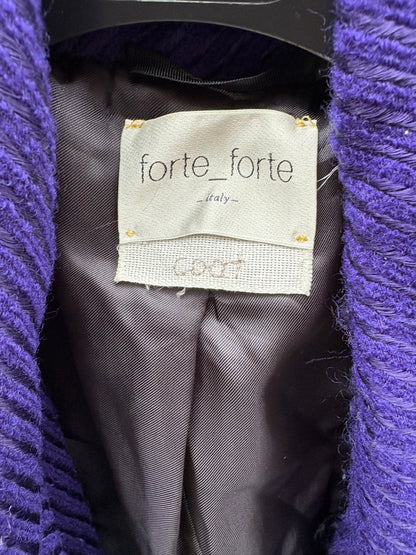 FORTE FORTE. Abrigo largo mezcla